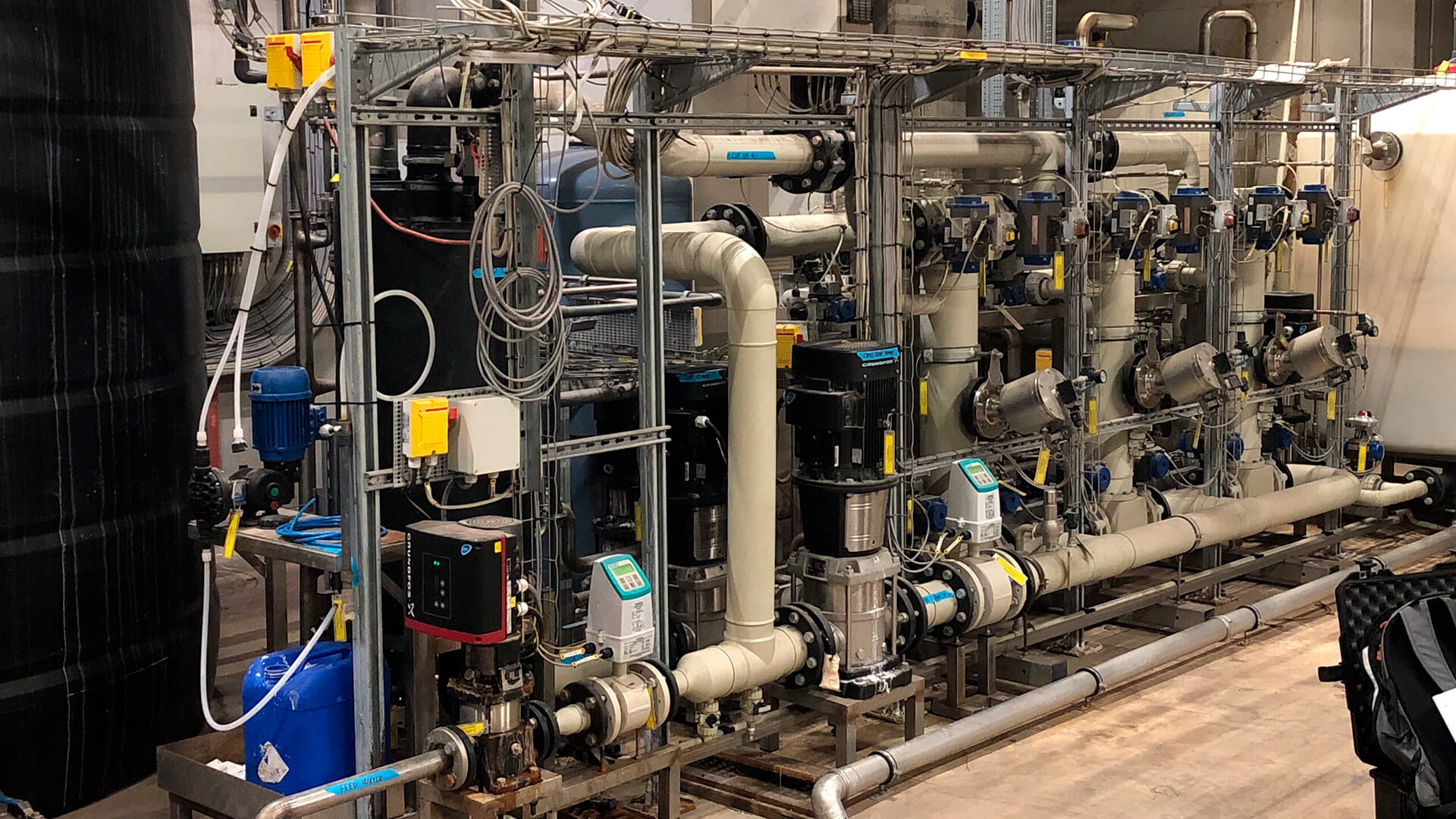 Ultrafiltraion System Flue Gas Condensate Reuse