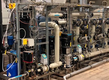 Ultrafiltraion System Flue Gas Condensate Reuse